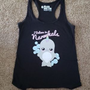 "I Believe in Narwhals" Tank